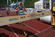 Schnellste auf 10 km war Julia Weniger (Foto: Martin Schmitz)